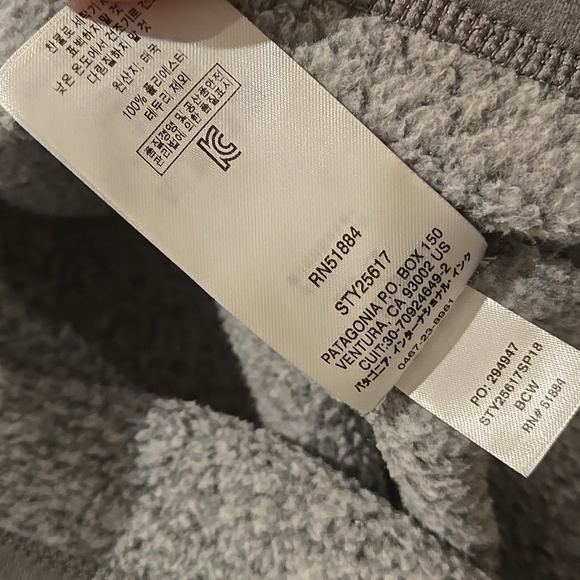Patagonia Sweater Pullover Drifter Grey L large - Picture 11 of 17